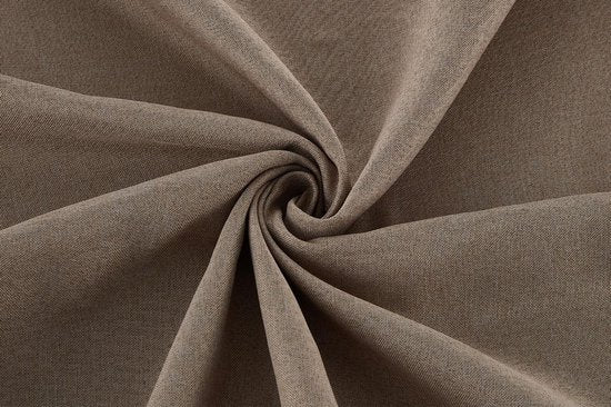 Larson Premium - Rideau premium - Luxury home edition - Avec anneaux - 3m x 2,7m - Taupe