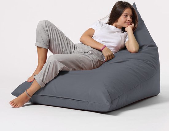 Asir - Coussin de jardin - Fumée - 145 x 35 x 90