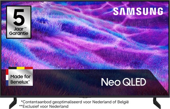 Samsung QE65QN80F - 65 pouces - 4K Neo QLED - 2025 + 3 ans d'extension de garantie** - Smart TV