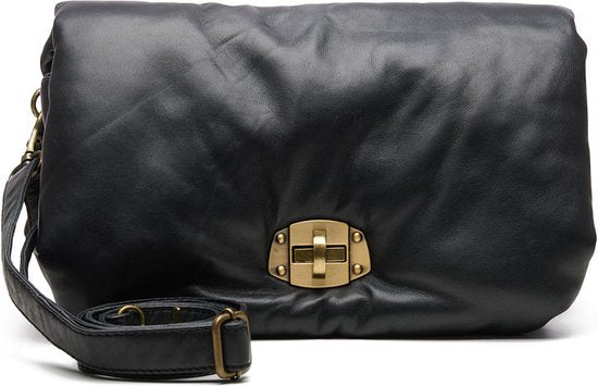 Chabo Bags - Diva Small - Sac à bandoulière - Sac à bandoulière - Cuir - Noir