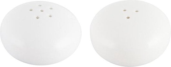 Kitchencraft Set poivre et sel Mikasa 11 X 5.5 Cm Porcelaine Blanc