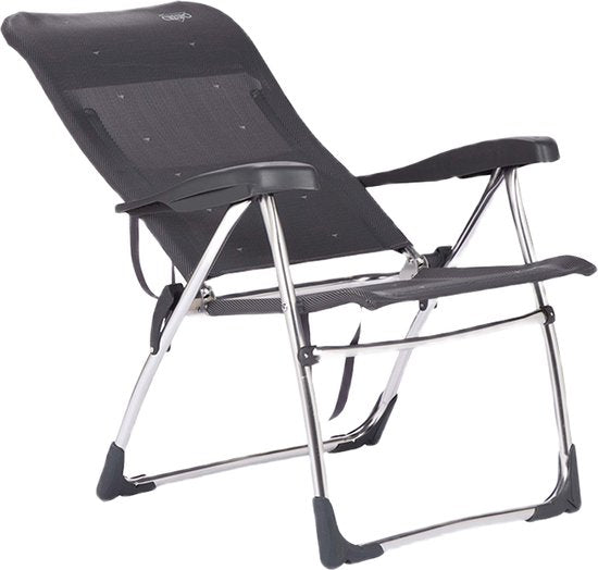 Crespo - Chaise de plage - AL/206 - Gris foncé
