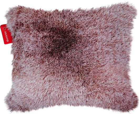 Auronic Heat Pillow - Teddy - 45x60 - Sans fil - Rechargeable - Oreiller électrique - Infrarouge - Rose