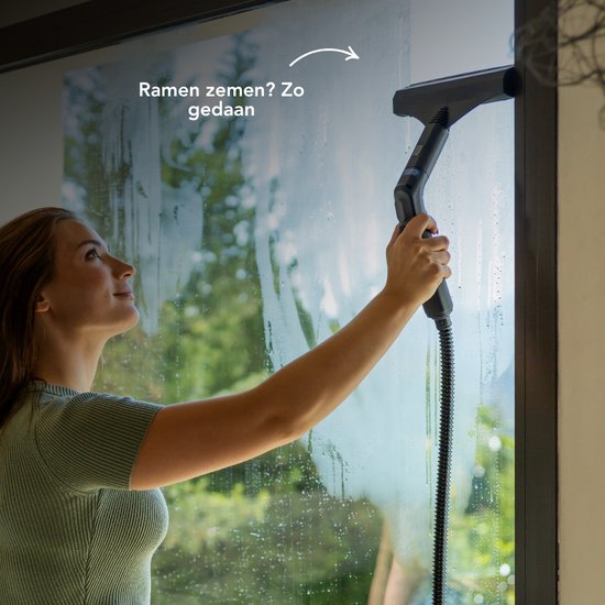 Techweise TS2 Nettoyeur vapeur - 100+ surfaces - 50 minutes de vapeur - 4 bar - Machine à nettoyer - Nettoyeur vapeur sol