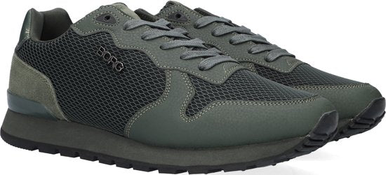 Björn Borg Sneakers - Taille 46 - Hommes - vert armée - noir