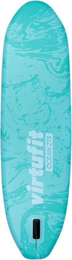 VirtuFit Supboard Ocean 275 - Turquoise - Stand Up Paddle Board - Supboard Inflatable - Pour débutants et experts - Pagaie réglable - Max. 180 kg - Avec accessoires et sac de transport