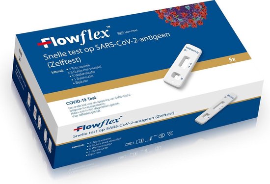 ACON Flowflex Autocontrôle Corona, Covid 19 - 5 pièces - FR Manuel