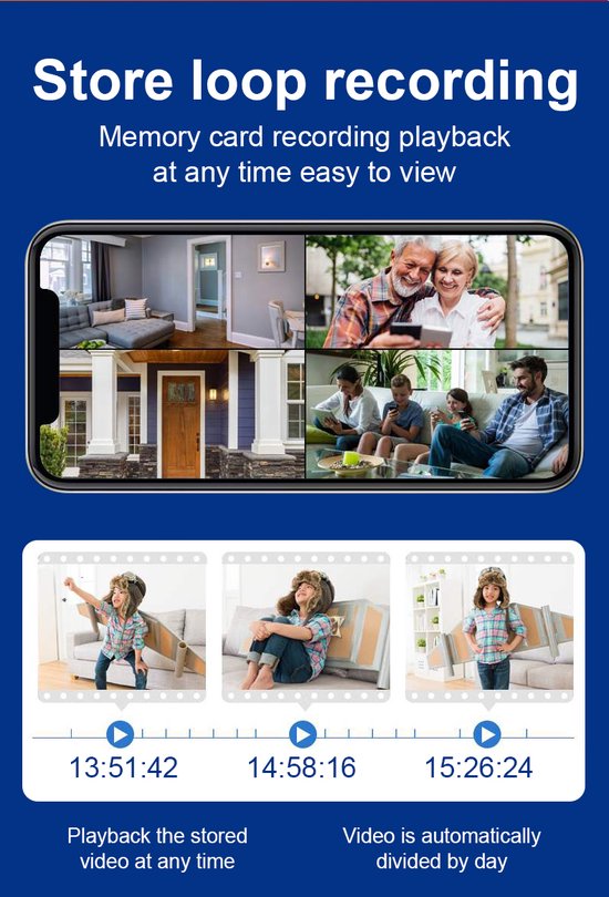 Fuegobird Y17 Smart Waterproof IP66 IP camera - outdoor - rotate and tilt - Support 2.4G/5G WIFI - 3MP - PTZ IP Camera