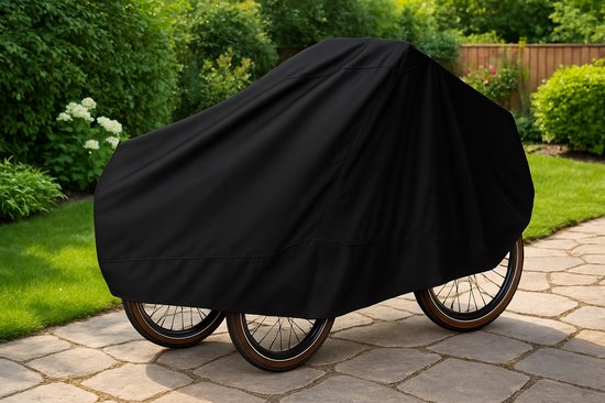 Bakfietshoes - 100% imperméable - Bakfiets - Housse de protection - Housses - Housse de pluie - Housse - Noir - Extra fort - Luft