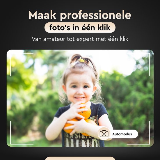 K&L Appareil photo numérique 5K - 64MP - Zoom optique 6X - Appareil photo - Caméra compacte - Caméra Vlog - Idéal pour les débutants - 64GB inclus - NL Software