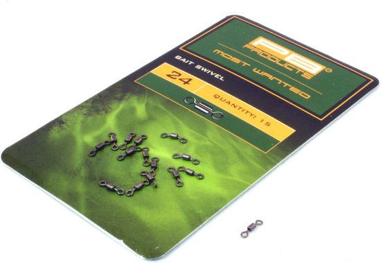 PB Products - Bait Swivel 24 - Taille 24 - 15 pièces