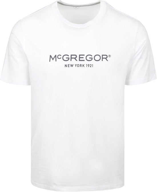 McGregor Essential T-Shirt Logo Blanc - Taille L - Homme