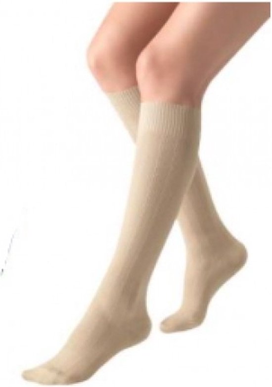 Ofa 365 Light / Microfibre Support Stockings Beige shoe size 36/38 compression stockings / travel socks / knee socks m/f