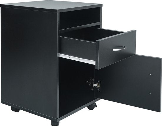 Armoire de bureau à roulettes - bloc-tiroirs - mobile