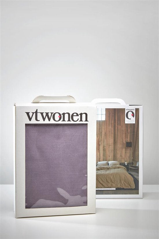 Vtwonen Vintage Indigo housse de couette - Lits-Jumeaux - 240x200/220 - Dark Blue
