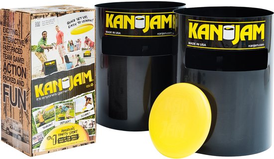 KanJam Original Game Set - Jeu de frisbee pour l'intérieur et l'extérieur - Recyclé