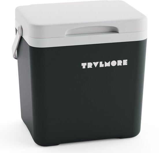 TRVLMORE Cool Box 7L - Frigobox - Elément réfrigérant inclus - Cool Box Small - Anthracite