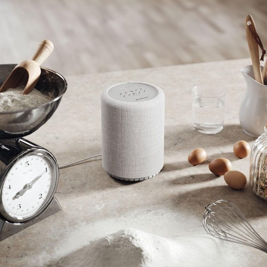 Audio Pro G10 - Enceinte active multiroom avec assistant intelligent - Gris clair