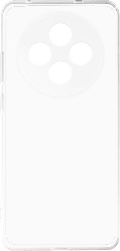 BeHello Oppo Reno12 F Case - Étui en gel mince - Étui souple en plastique pour Oppo Reno12 F - Transparent