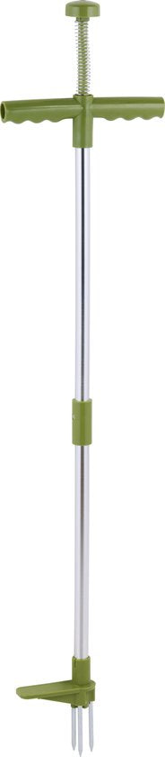 Kinzo Weed Picker - Outils de jardinage à long manche - Désherbeur à trois dents - Design ergonomique - 100 cm
