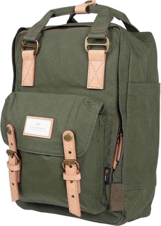 Sac à dos pour ordinateur portable Doughnut / Sac à dos / Cartable - 14 pouces - Macaron PFC Free - Army Green