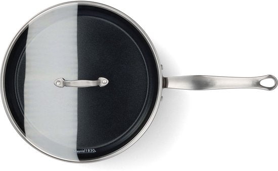 Casserole avec couvercle Mauviel - diamètre de 28 cm - Gris