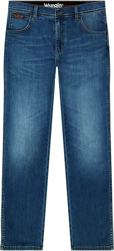 WRANGLER TEXAS VERDANT TONE AUTHENTIC STRAIGHT JEANS- MEN