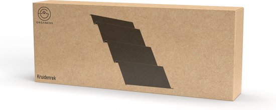 Organess Spice Rack Drawer - 4 Layer - For 28 Spice Jars - Acrylic - Spice Organiser - Kitchen Drawer Organiser