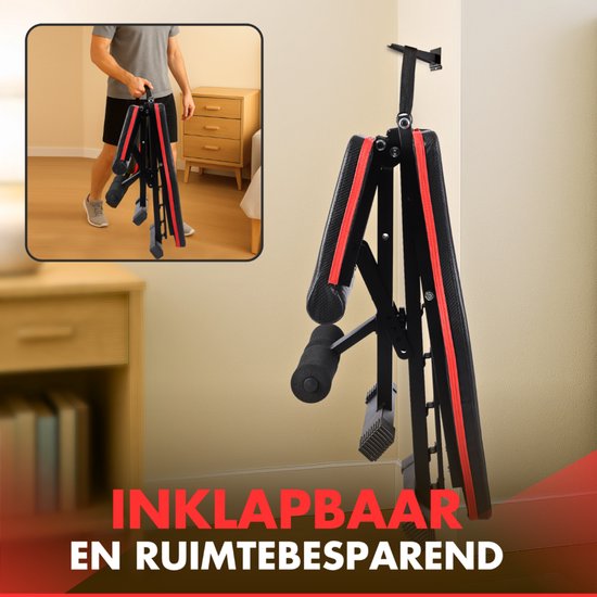 Banc de Fitness Fitby - Banc de Halter - Banc de presse - Banc d'exercice - Réglable - Capacité de poids de 150 kg - Pliable - Noir