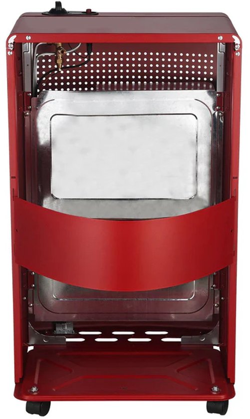 Réchaud à gaz / Foyer à gaz - 3 positions - Max 4200 Watt - Rouge