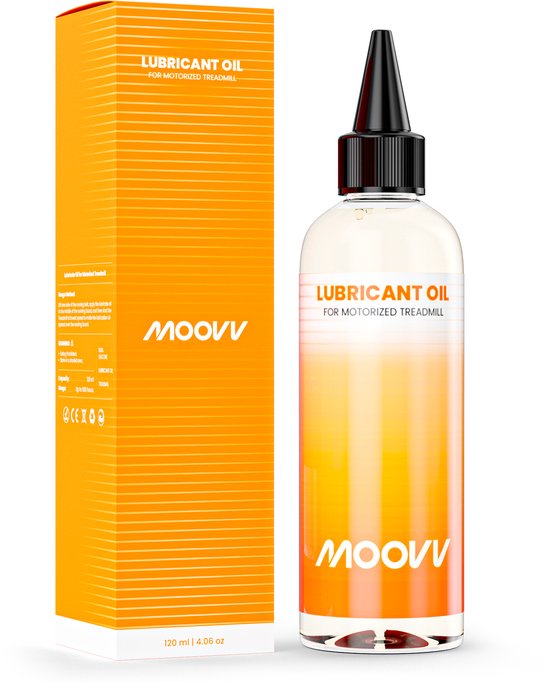 Moovv - Huile lubrifiante pour tapis de course - 120ml - 100% huile de silicone