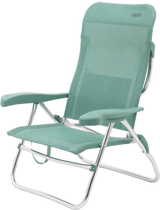 Crespo - Chaise de plage - AL/223 - Vert