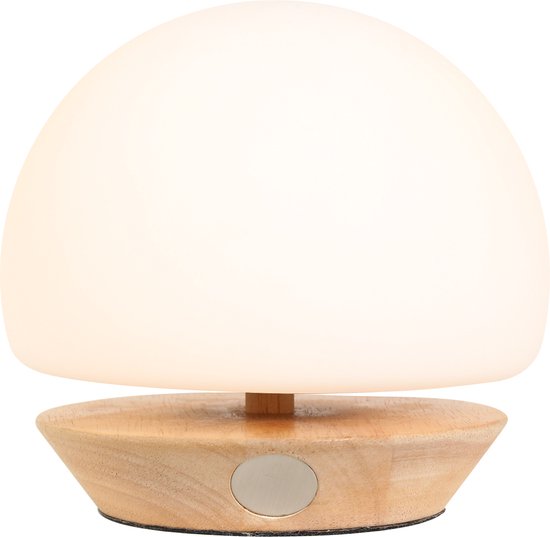 Steinhauer lampe à poser Ancilla - naturel - verre - 17 cm - raccord G9 - 7932BE