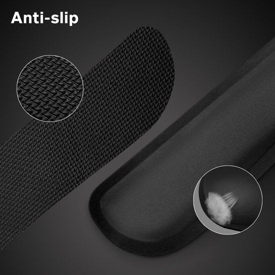 Bintoi® P100 - Support ergonomique pour poignet clavier et souris - Noir