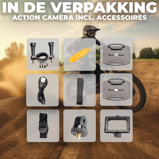 Denver Caméra d'action étanche - 5MP - HD - ACT324