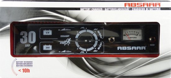 Absaar Chargeur de batterie N/E AmpM SH250 12V/24V 30AMP
