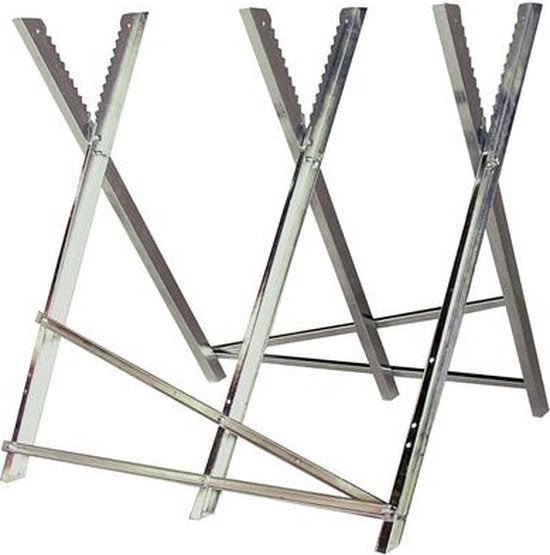 ERRO Chevalet de sciage | tréteau | 150kg | 79 x 80 cm | pour grumes ø30cm