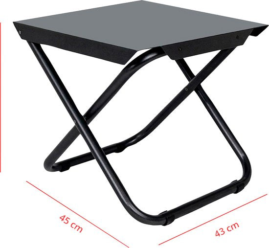 Crespo - Table d'appoint - AP/290 - 43x45 cm - Noir