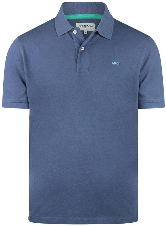 Polo McGregor Classic Polo Mm251 9001 01 2011 Vintage Blue Hommes Taille - M