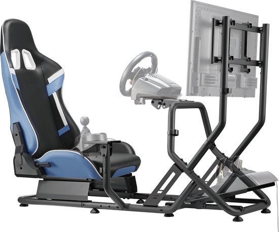 Siège de course simulateur de cockpit - entièrement réglable - siège de course