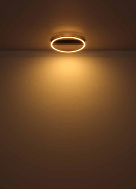 Globo - plafonnier - Gunther - noir - métal - LED - 48461-20R