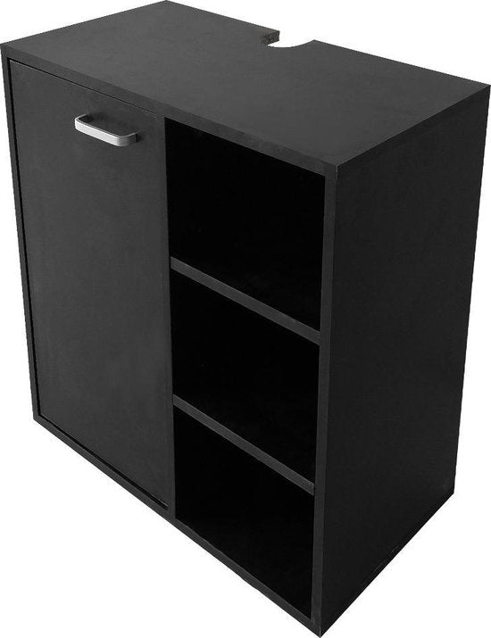 Meuble bas pour lavabo - meubles de salle de bains - noir