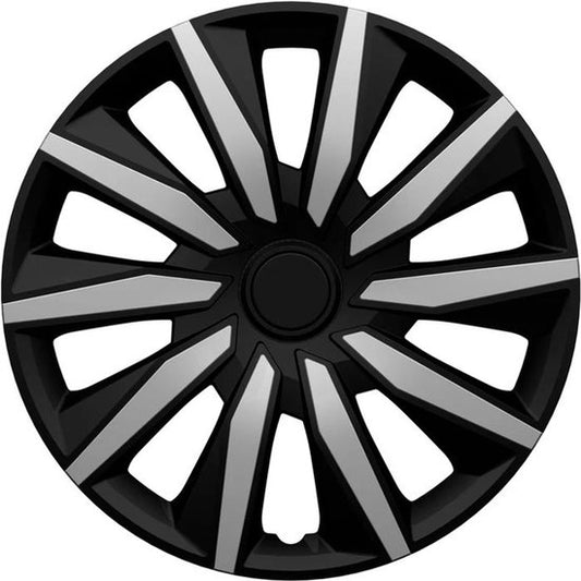 Gorecki Enjoliveurs de roue Decente 14" Noir/Argent
