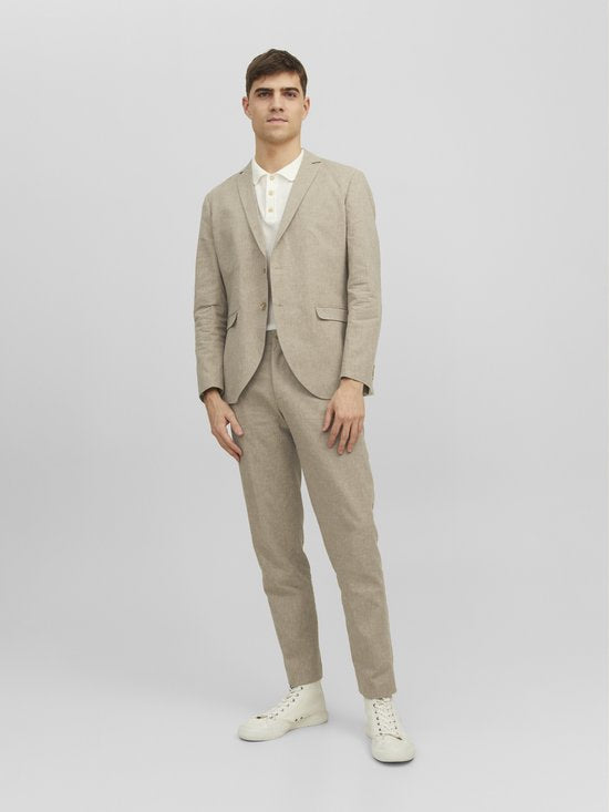 Jack & Jones Premium Blazer avec rangée de boutons unique JPRRIVIERA Slim Fit Blazer