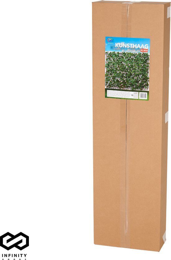 Infinity Goods Haie artificielle - extensible - 180 x 90 cm - Lierre artificiel - Plantes artificielles pour l'extérieur et l'intérieur - Imitation végétale - Lierre artificiel - Extensible - Paravent de jardin - Paravent de balcon
