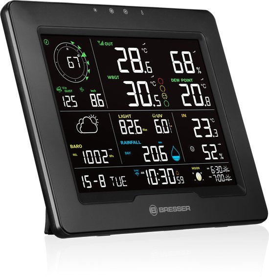 Station météo Bresser - Sahara TB - 8-en-1 - WiFi - Indice de chaleur