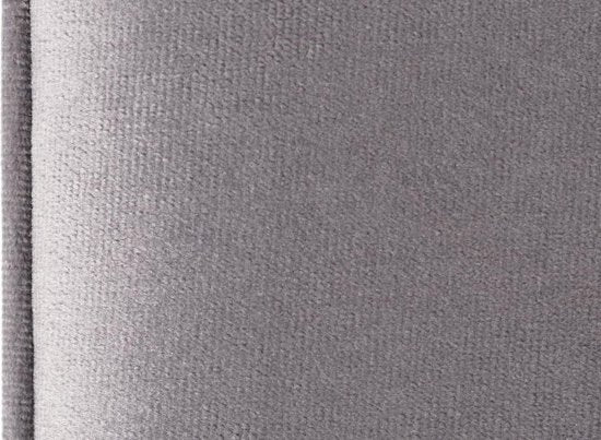 LIFA LIVING Banc de salle Barcelone - Gris et or - Moderne - Velours et bois - 101 x 42 x 45 cm