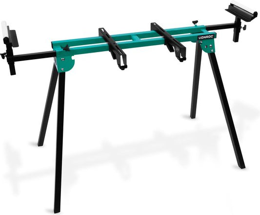 Chariot VONROC pour tronçonneuse - Chariot universel - Réglable en hauteur et en largeur - Capacité de charge de 150 kg