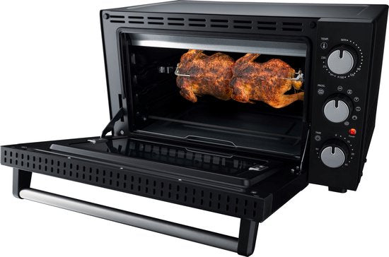 Steba KBM30 - Four à grillades avec rôtisserie - 30L - Pose libre - Noir