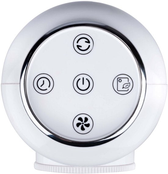 Lifetime Air Tower Fan - Ventilateur de colonne de 76 cm avec télécommande - Ventilateur oscillant avec 3 vitesses et 3 modes de vent - Fonction minuterie et écran LCD - 40W - Blanc